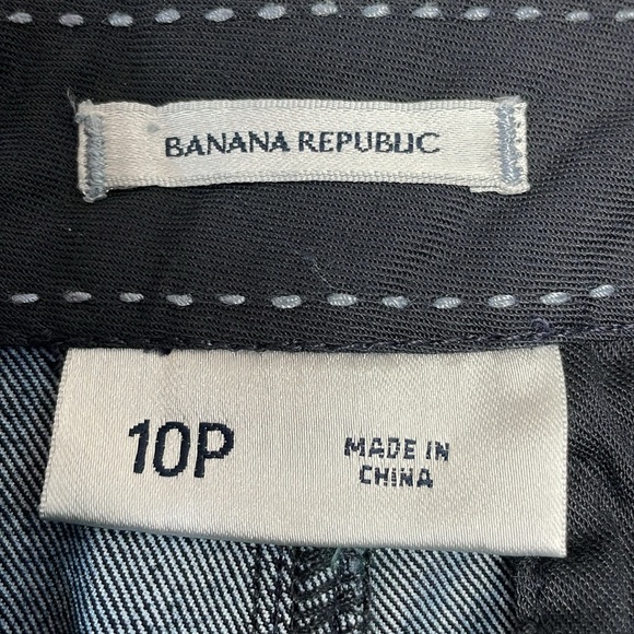 NWOT Banana Republic Dark Wash Denim Jean Pencil Skirt 10P - Picture 8 of 12